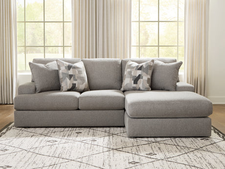 Lindon Smoke 2-Piece Sectional with Chaise from Ashley Furniture - Luna Furniture
