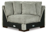 Lindyn 4-Piece Sectional, Chair and Ottoman from Ashley - Luna Furniture