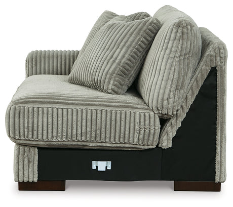 Lindyn 4-Piece Sectional with Chaise and Oversized Accent Ottoman from Ashley - Luna Furniture