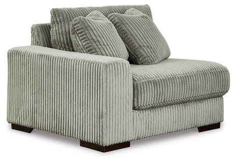 Lindyn Fog 2-Piece Sectional Sofa and Oversized Swivel Accent Chair from Ashley - Luna Furniture