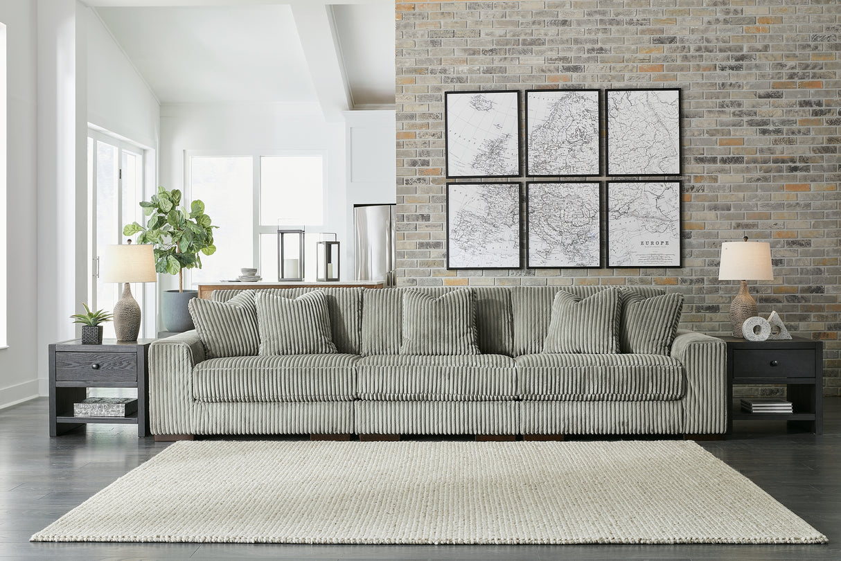 Lindyn Fog 3-Piece Sectional Sofa from Ashley - Luna Furniture