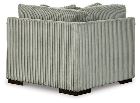 Lindyn Fog 4-Piece Sectional and Ottoman from Ashley - Luna Furniture