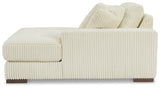 Lindyn Ivory 4-Piece Sectional with Chaise from Ashley - Luna Furniture