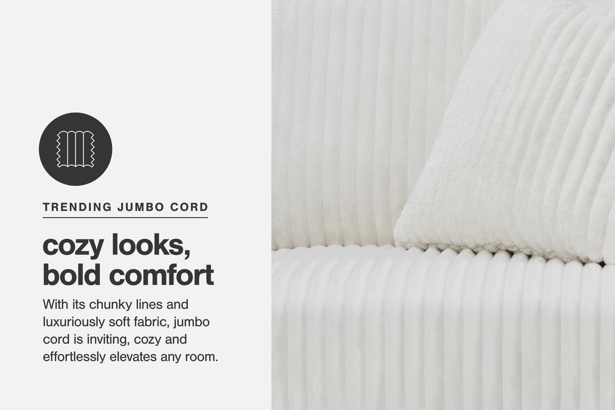 Lindyn Ivory 2-Piece Super Chaise from Ashley - Luna Furniture