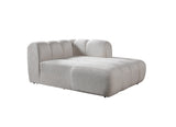 Lis Ivory Boucle Double Chaise 147" Sectional from Nova Furniture - Luna Furniture
