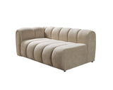 Lis Sand Boucle RAF Sectional from Nova Furniture - Luna Furniture