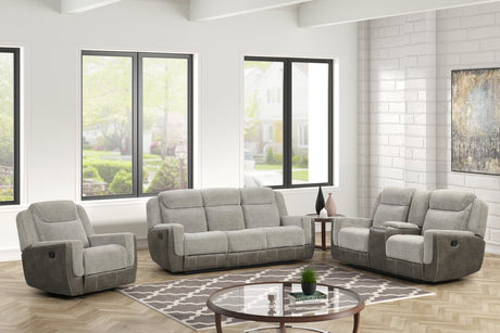 Lisa Gray 3-Piece Reclining Set from Happy Homes - Luna Furniture