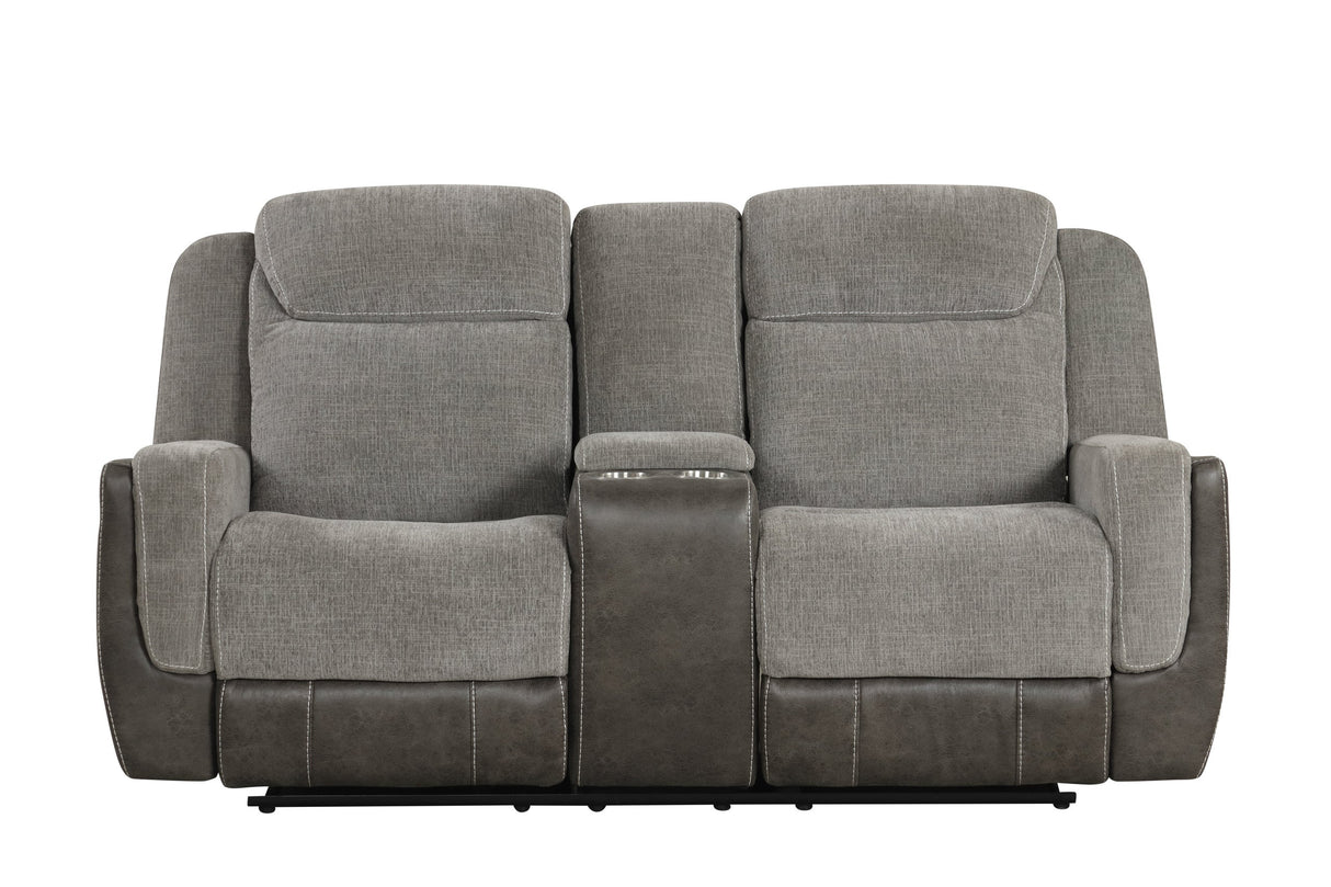Lisa Gray 3-Piece Reclining Set from Happy Homes - Luna Furniture