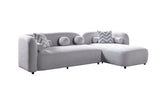 Liva Gray Boucle RAF 110" Sectional from Nova Furniture - Luna Furniture