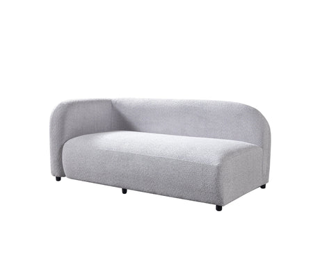 Liva Gray Boucle RAF 110" Sectional from Nova Furniture - Luna Furniture