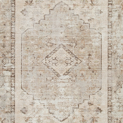 Livdon Brown/Beige/Gray Washable Large Rug from Ashley Furniture - Luna Furniture