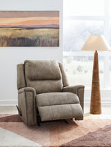Lixtowel Fog Recliner from Ashley - Luna Furniture