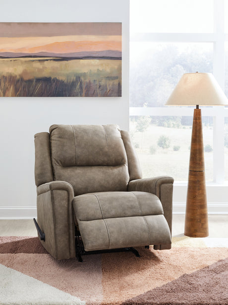 Lixtowel Fog Recliner from Ashley - Luna Furniture