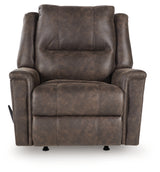 Lixtowel Walnut Recliner from Ashley - Luna Furniture