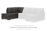 Lofton-Pike Shadow Left-Arm Facing Corner Chaise from Ashley - Luna Furniture