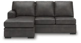 Lofton-Pike Shadow Left-Arm Facing Sofa Chaise from Ashley - Luna Furniture