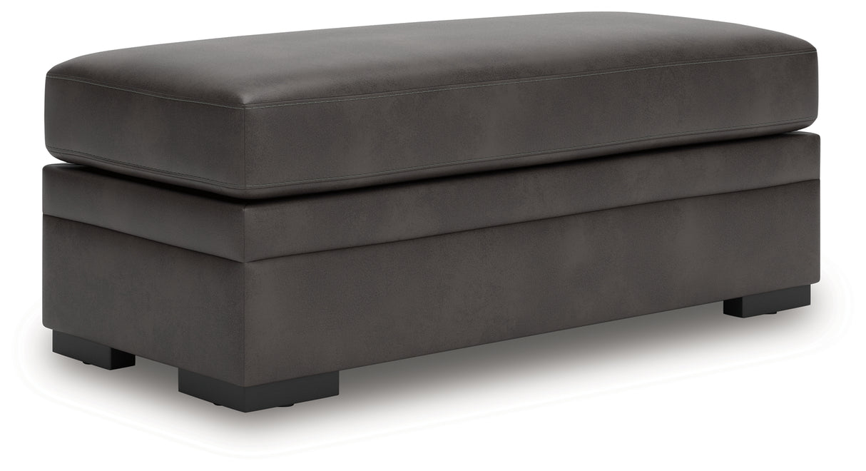 Lofton-Pike Shadow Oversized Accent Ottoman from Ashley - Luna Furniture