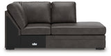 Lofton-Pike Shadow Right-Arm Facing Corner Chaise from Ashley - Luna Furniture