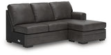 Lofton-Pike Shadow Right-Arm Facing Sofa Chaise from Ashley - Luna Furniture
