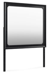 Londer Black Bedroom Mirror (Mirror Only) from Ashley - Luna Furniture