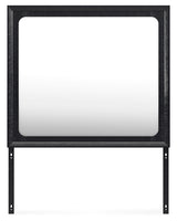 Londer Black Bedroom Mirror (Mirror Only) from Ashley - Luna Furniture