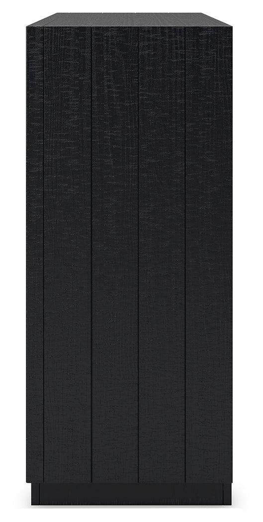 Londer Black Dresser from Ashley - Luna Furniture