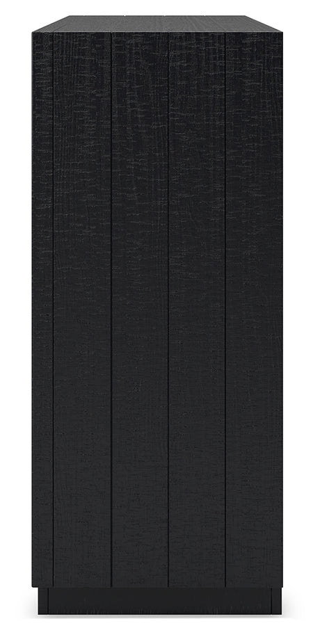 Londer Black Dresser from Ashley - Luna Furniture