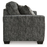 Lonoke Gunmetal Sofa and Oversized Chair from Ashley - Luna Furniture