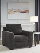 Loreo Ebony Chair from Ashley - Luna Furniture