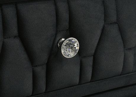 Lorient Black 4-Piece Queen Bedroom Set from Coaster - Luna Furniture