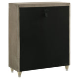 Lorient Ivory and Camel 5-Drawer LED Chest from Coaster - Luna Furniture