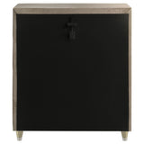 Lorient Ivory and Camel 5-Drawer LED Chest from Coaster - Luna Furniture