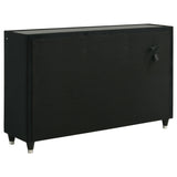 Lorient Black 8-Drawer LED Bedroom Dresser from Coaster - Luna Furniture