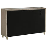 Lorient Ivory and Camel 8-Drawer LED Bedroom Dresser from Coaster - Luna Furniture