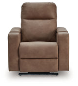 Lorrenton Caramel Power Glider Recliner with Audio System from Ashley - Luna Furniture