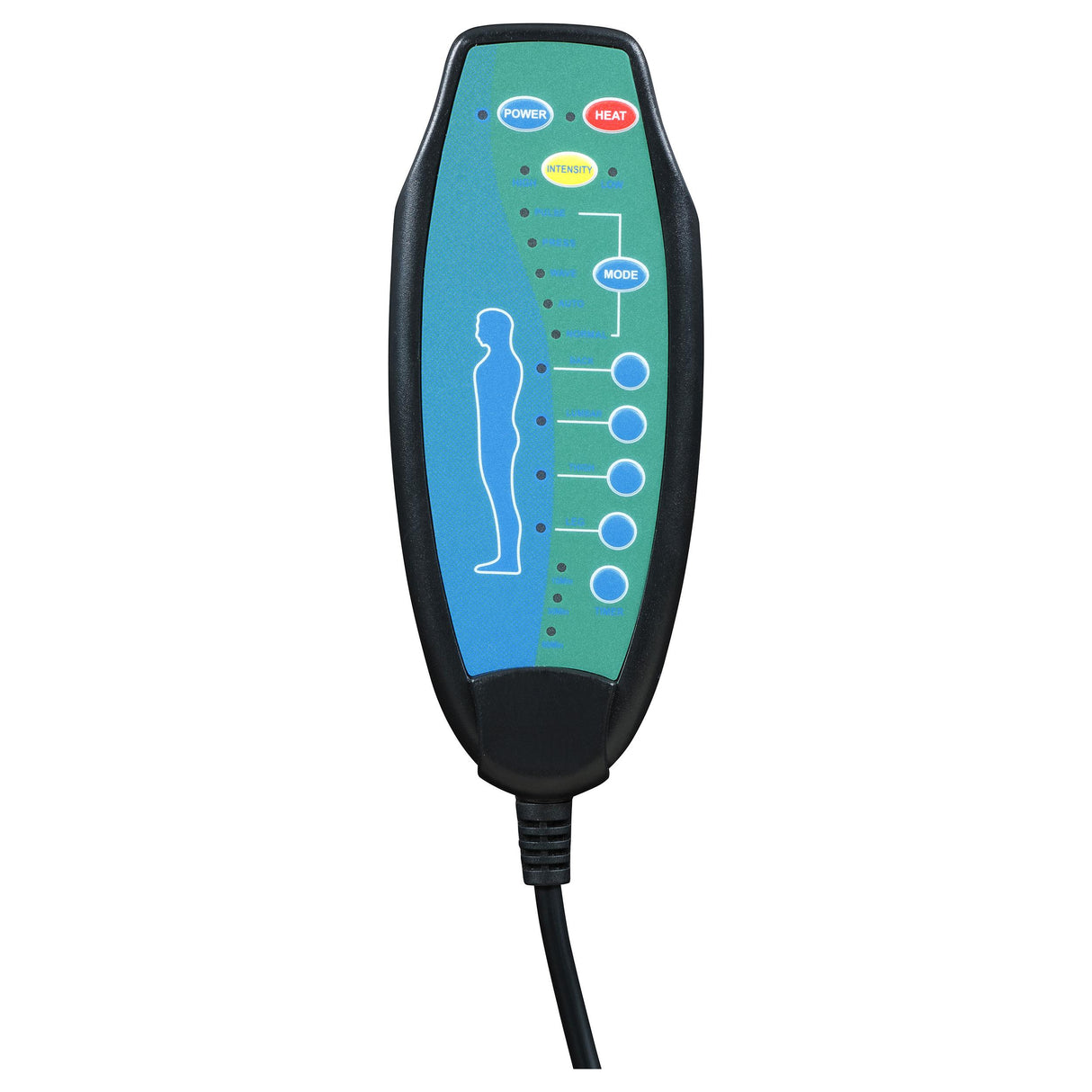 Louie Gray Chenille Upholstered Power Lift Massage Chair from Coaster - Luna Furniture