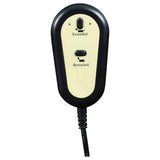 Louie Gray Chenille Upholstered Power Lift Massage Chair from Coaster - Luna Furniture