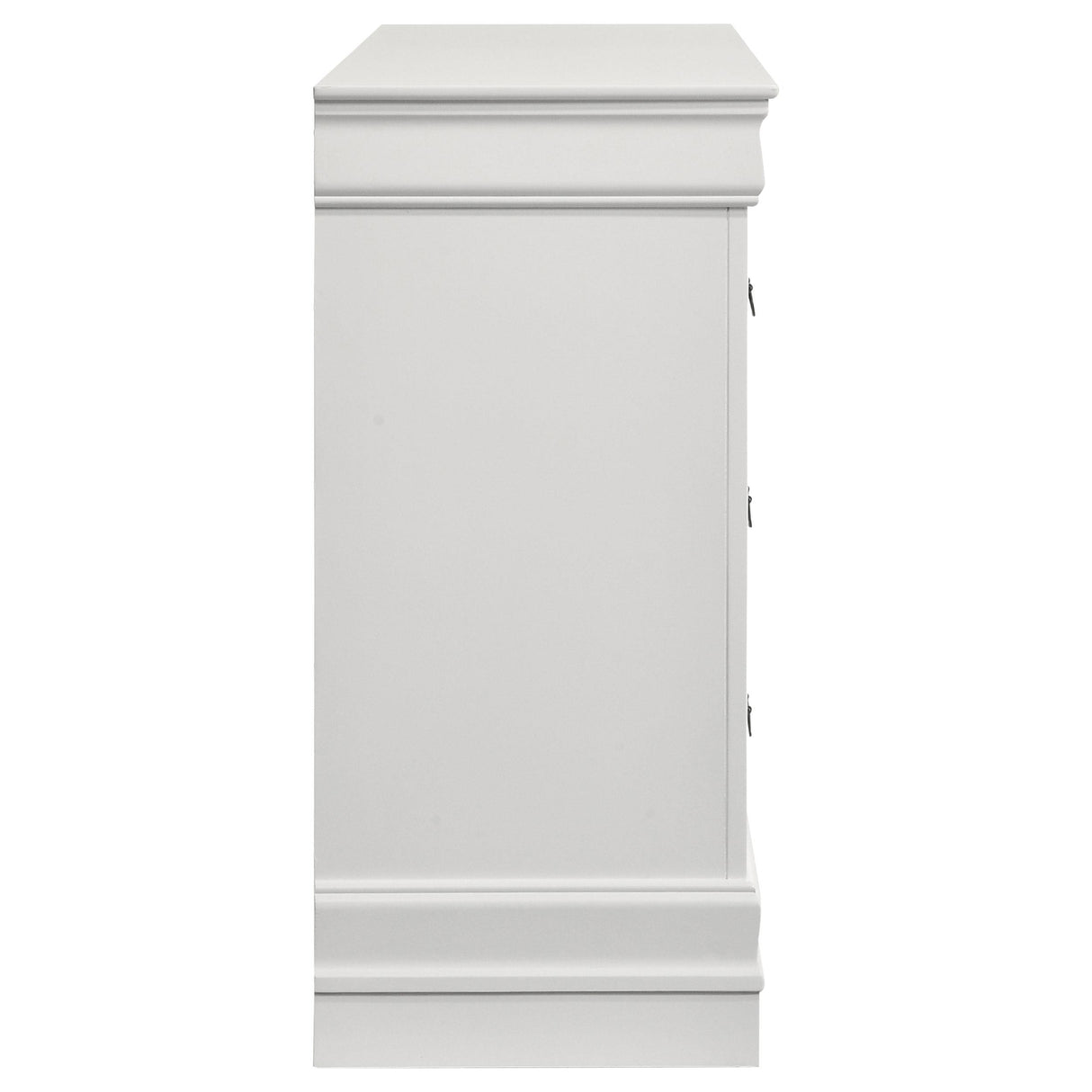 Louis Philippe White 6-Drawer Dresser from Coaster - Luna Furniture