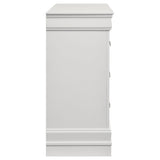 Louis Philippe White 6-Drawer Dresser from Coaster - Luna Furniture