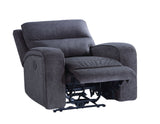 Lovell Charcoal 3-Piece Power Reclining Living Room Set from Steve Silver - Luna Furniture