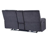 Lovell Charcoal Power Console Loveseat from Steve Silver - Luna Furniture