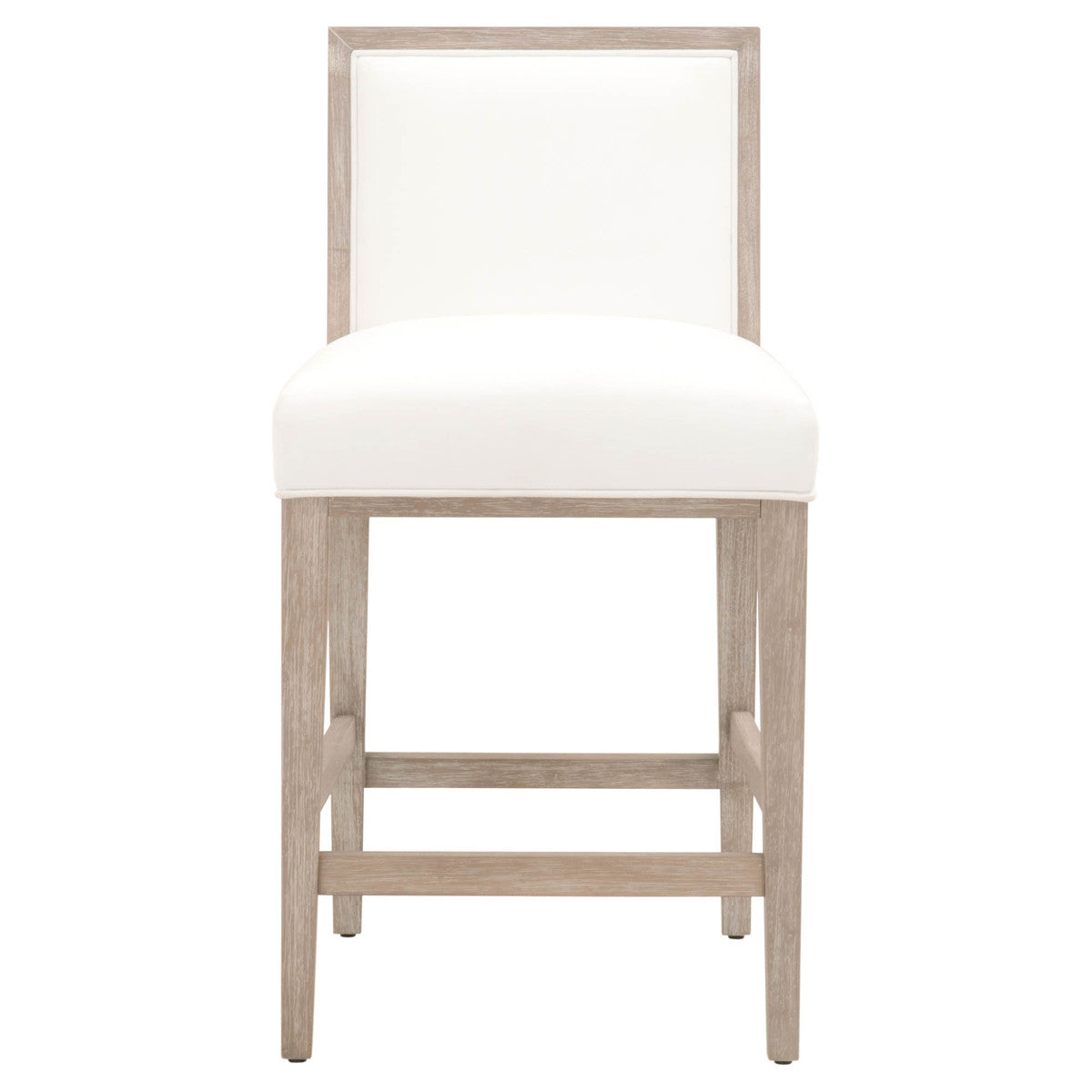 Martin Counter Stool in Livesmart Peyton-Pearl, Natural Gray, Set of 2 from Essentials For Living - Luna Furniture