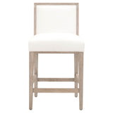 Martin Counter Stool in Livesmart Peyton-Pearl, Natural Gray, Set of 2 from Essentials For Living - Luna Furniture