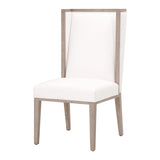 Martin Wing Chair in Livesmart Peyton-Pearl, Natural Gray, Set of 2 from Essentials For Living - Luna Furniture