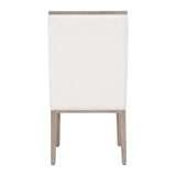 Martin Wing Chair in Livesmart Peyton-Pearl, Natural Gray, Set of 2 from Essentials For Living - Luna Furniture