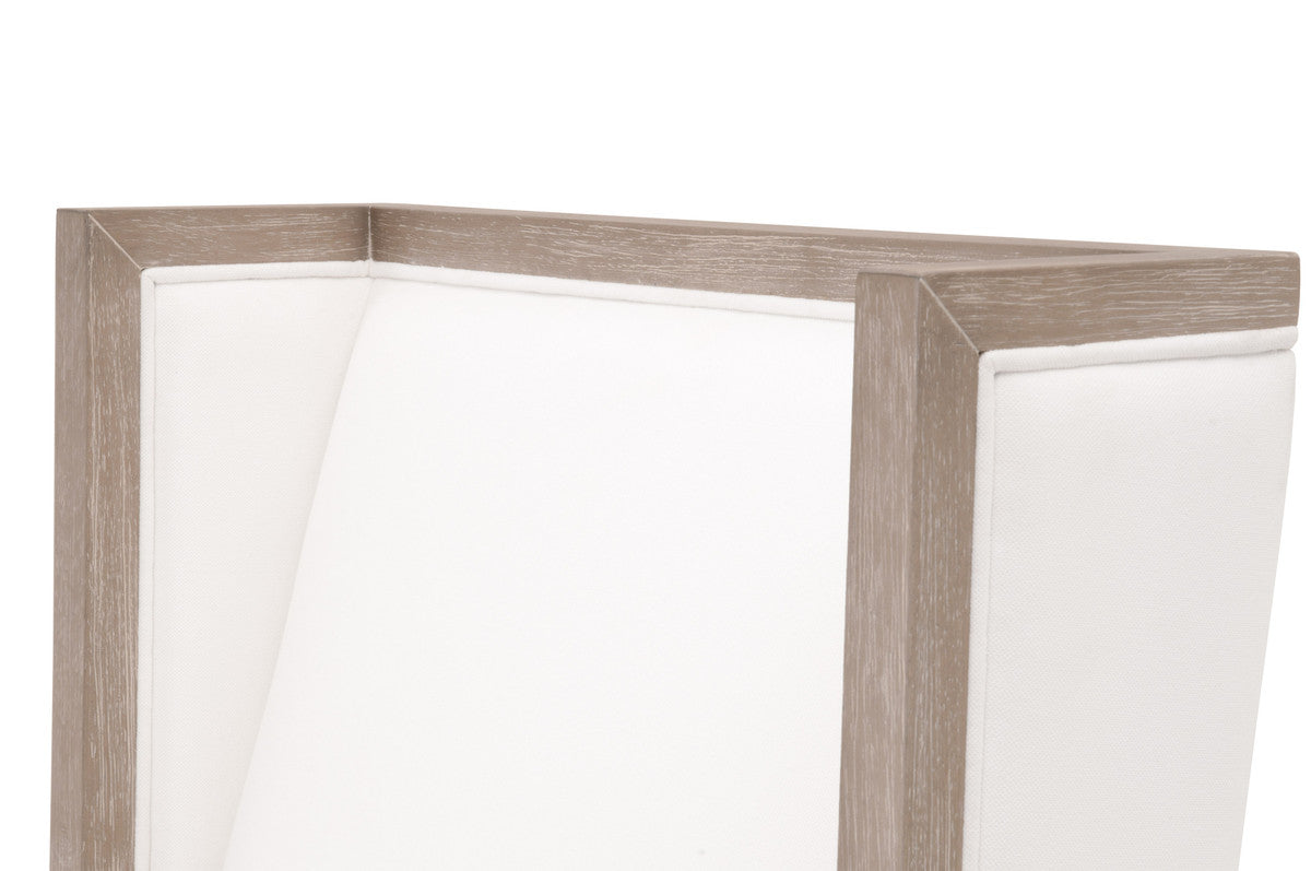 Martin Wing Chair in Livesmart Peyton-Pearl, Natural Gray, Set of 2 from Essentials For Living - Luna Furniture