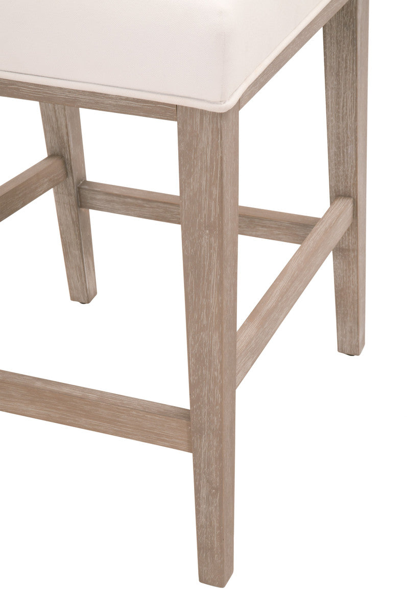 Martin Counter Stool in Livesmart Peyton-Pearl, Natural Gray, Set of 2 from Essentials For Living - Luna Furniture