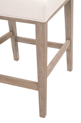 Martin Counter Stool in Livesmart Peyton-Pearl, Natural Gray, Set of 2 from Essentials For Living - Luna Furniture