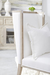 Martin Wing Chair in Livesmart Peyton-Pearl, Natural Gray, Set of 2 from Essentials For Living - Luna Furniture