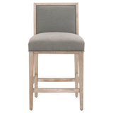 Martin Counter Stool in Livesmart Peyton-Slate, Natural Gray, Set of 2 from Essentials For Living - Luna Furniture